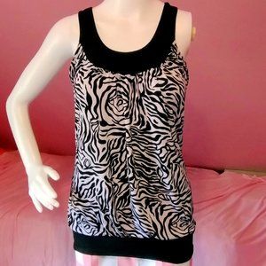 Fun Graphic Block Tank (L)